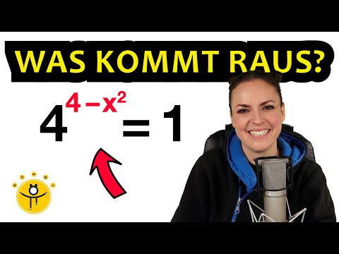 Einfache Exponentialgleichungen lösen