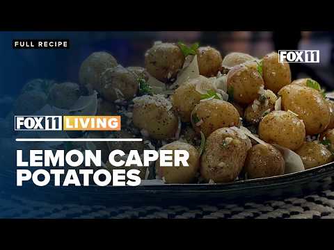 Lemon Caper Potatoes; Side dish with a twist recipe from FOX 11 Living