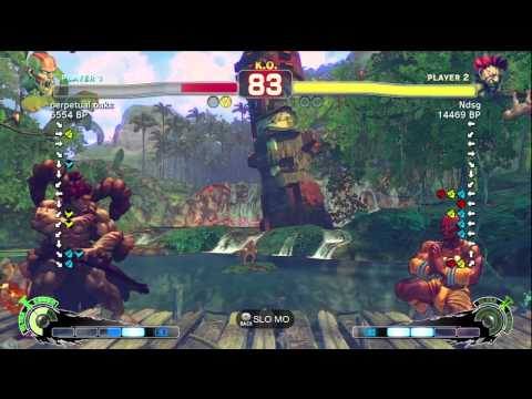 Fujino [Akuma] vs perpetual oaks [Dhalsim] SSF4 Japanese Online Ranked Matches -TRUE-HD