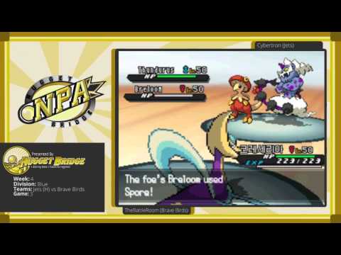 NPA Season 2 Week 4 - TheBattleRoom (Fortree Brave Birds) vs Cybertron (Mistralton Jets) Game 3