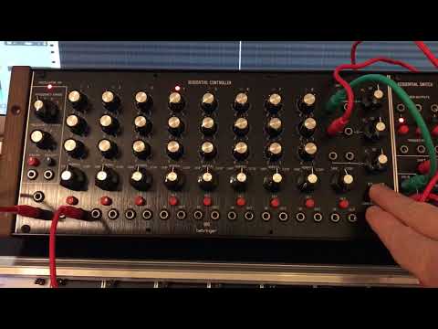 Пример использования секвенсора Behringer 960 Sequential Controller