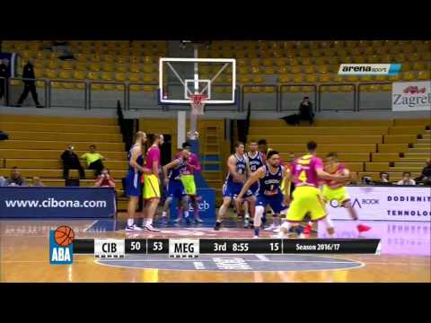 ABA liga: Cibona - Mega Leks (04.03.2017.)