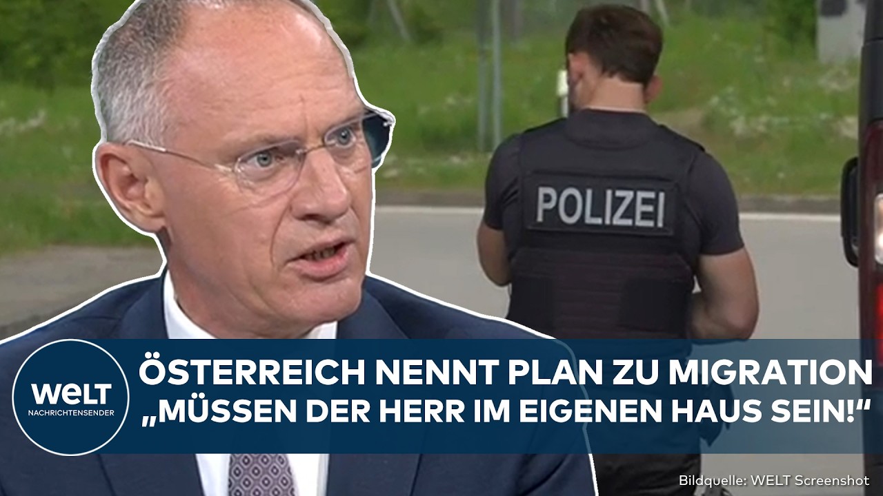 MIGRATION: Grenzschutz? Österreichs Innenminister packt aus! Karner stellt Konzept vor