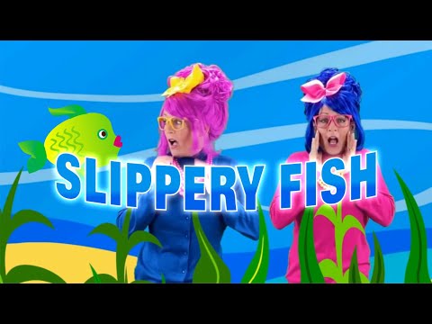Slippery Fish | Slippery Fish song with lyrics | slippery fish animation | Yaya and Nono Kids Songs