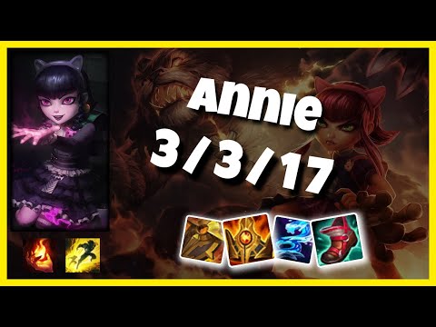 Annie vs Karma BR Challenger SUPPORT (3/3/17) Gameplay Replay - Patch 10.23