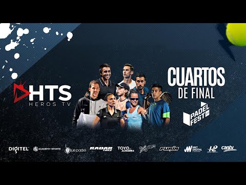 PADEL FEST | 4TOS FINAL | Fabián Rodríguez / David Navarrete VS Juan Martín Cesca / Matías Gutiérrez