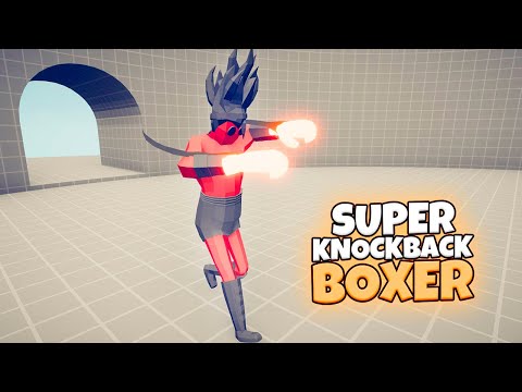 SUPER KNOCKBACK BOXER vs EVERY FACTION | TABS Totally Accurate Battle Simulator