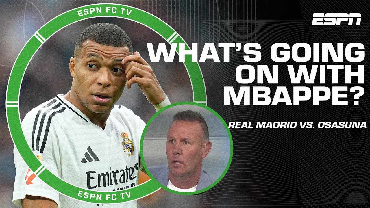 'ABSOLUTELY ANONYMOUS' 😳 - Craig Burley on Kylian Mbappe's performance vs. Osasuna 🗣️ | ESPN FC