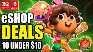 eSHOP SALE ALERT! TOP 10 UNDER $10 Nintendo Switch & Switch 2 Budget Game Deals 2026 Up to 85% OFF
