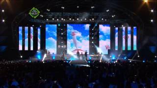 【TVPP】CNBLUE - Running in the Sky (with Yoseob & G.O) @ K-POP Music Fest in Sydney Live