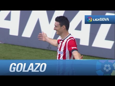 Golazo de cabeza de Aduriz (1-0) en el Athletic Club - Real Madrid