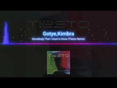 Gotye | Somebody that I Used To Know (ft Kimbra) (Tiësto remix)