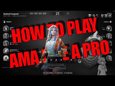 AMATERASU GUIDE IN THE BIG 25 (SMITE 2 SOLO GAMEPLAY)