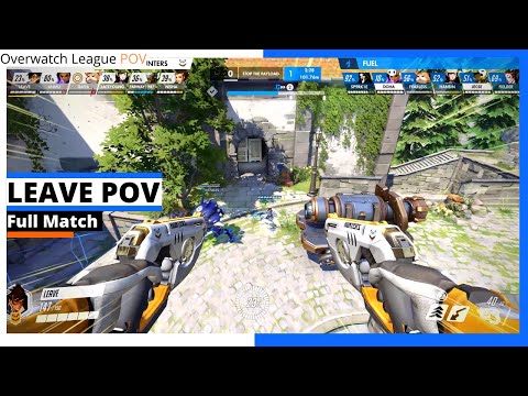 LEAVE TRACER POV | Winners Semi-Final | Hunters vs Fuel | OWL Season 2021 Playoffs