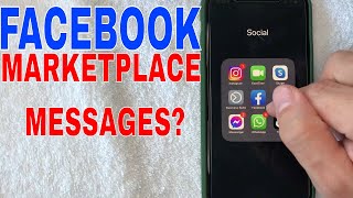 ✅  How To Find Facebook Marketplace Messages 🔴