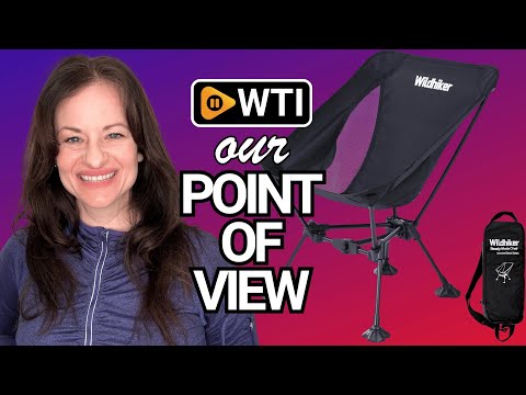 Wildhiker Ultralight Backpacking Chair – Compact Camping Chairs for Adults with Pouch - WTI product video review