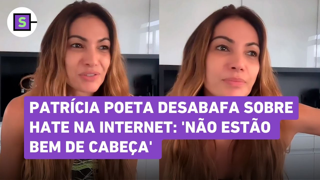 Patrícia Poeta SPEAKS OUT about hate attacks on social media: 'Have we naturalized HATE? It's sad'