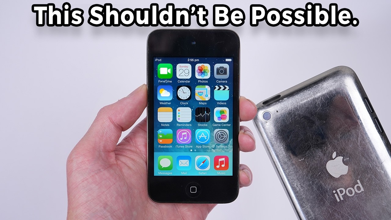 Apple Never Expected Anyone To Do This! - Updating An iPod To An Unsupported IOS Version.
