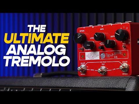 How I Use Tremolo to Create Texture | Cusack Tap-A-Whirl V4 Analog Tap Tremolo Review & Demo