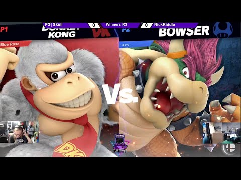 South Florida Arcadian Winners Round 3  - Skull (Donkey Kong) Vs  NickRiddle (Bowser) SSBU ULTIMATE