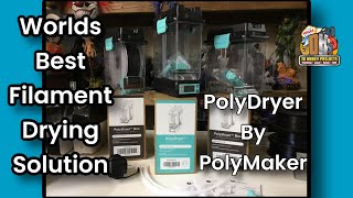 Worlds Best Filament Drying Solution | PolyDryer by PolyMaker #3dhp