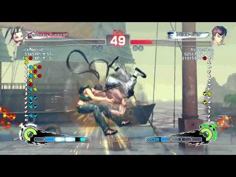 SSF4 2012 Ibuki (uramakiroll) vs Fei Long (Ryukichikun) Japanese Ranked Match