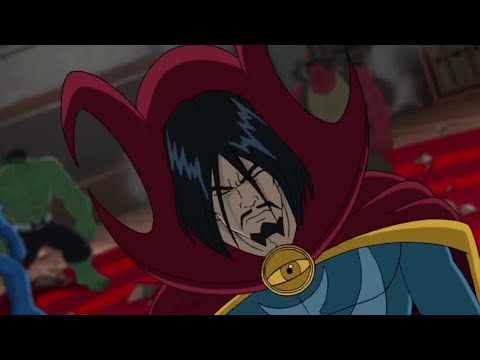 HULK TEAM AND DR. STRANGE VS DORMAMMU FIGHT SCENCE || HULK AND THE AGENTS OF S.M.A.S.H