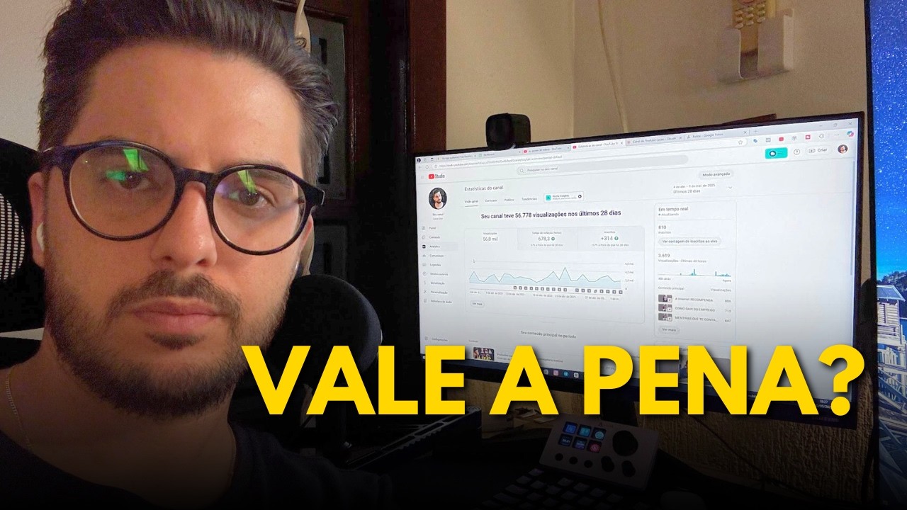 YOUTUBE: eu postei 100 videos em 30 DIAS e descobri isso