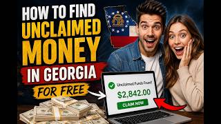 How to find unclaimed money in Georgia for free