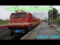 Chendur Express Delayed By 8 Hours Train No 06105 With 22268 ROSTER ERODE WAP 4 Near Titte