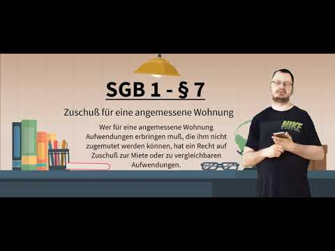 SGB 1 Paragraph 7 - Zuschuss für eine angemessene Wohnung
