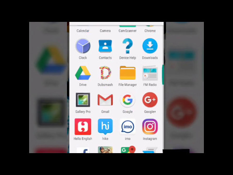 How to view moto g5  hided features view