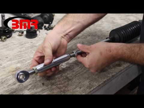 BMR Suspension F Body Manual Rack Setup Instructions