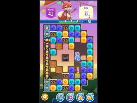 Pet Rescue Puzzle Saga Level 734 - NO BOOSTERS 🦊 | SKILLGAMING ✔️