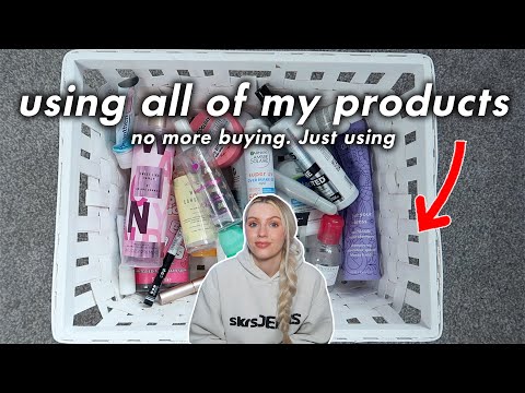 finished products: skincare, makeup + haircare!⭐️💕