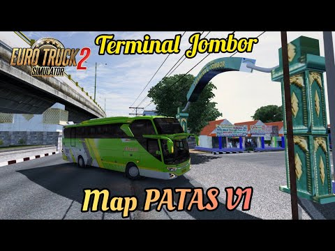 Test Road MAP PATAS V1 Bus Efisiensi Masuk TERMINAL JOMBOR || ETS 1.36