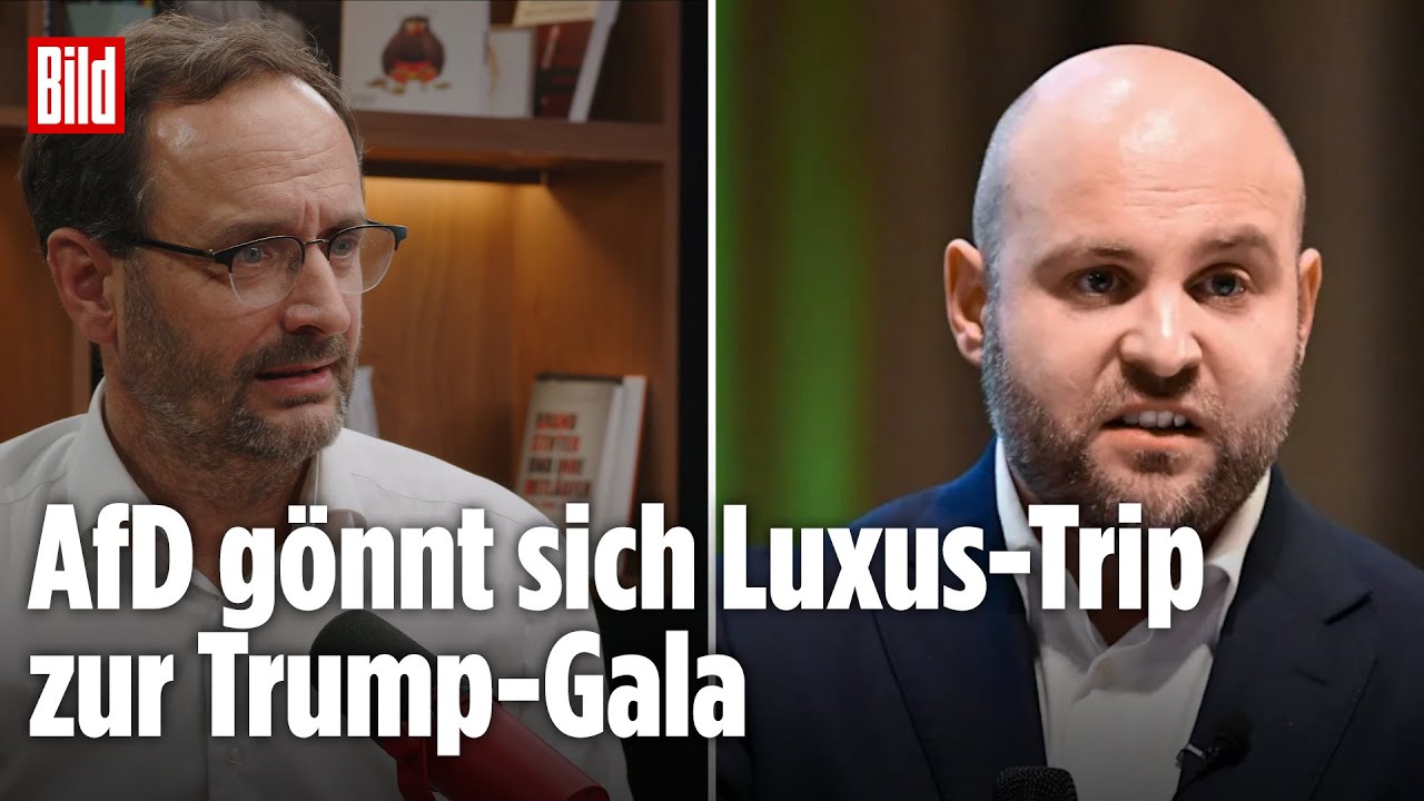 Vertraulich: AfD-Delegation beim MAGA-Galadinner - Trumps Republikaner hofieren deutsche Politiker