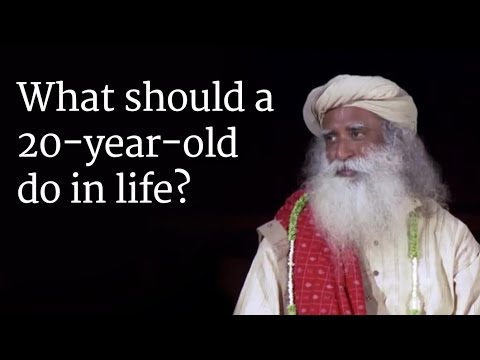 What should a 20-year-old do in life? Sadhguru Answers a Student