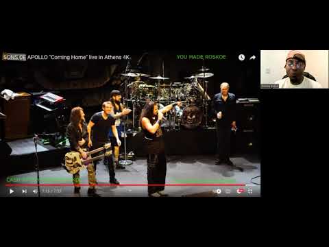 Sons Of Apollo - Coming Home (Live in Athens) Reaction #sonsofapollo #music #reactions