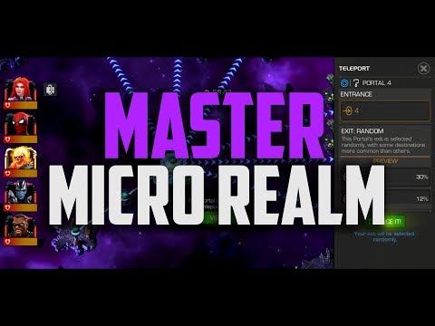 Master Micro Realm Gameplay - Marvel Contest of Champions