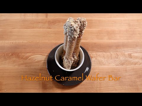 Hazelnut Caramel Wafer Bar