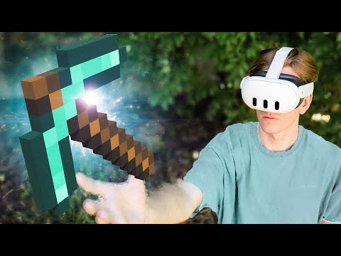 Minecraft In Mixed Reality Hits Different