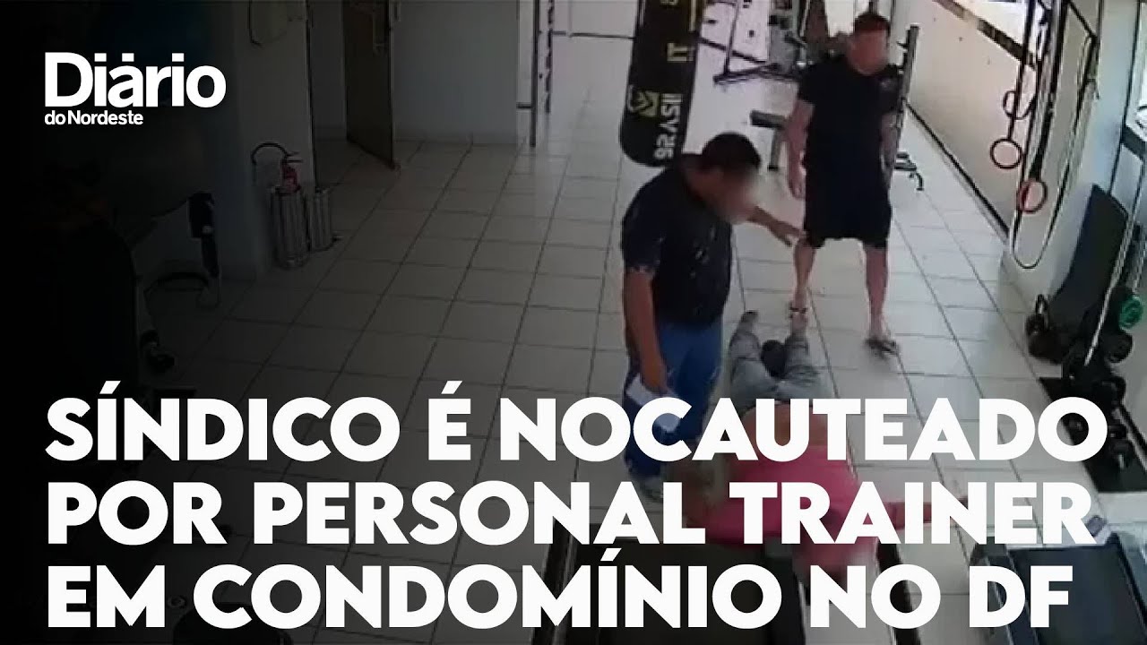 Imagem da notícia Síndico é nocauteado e vai para UTI após pedir para morador retirar saco de boxe no DF