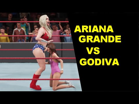 WWE 2K18 Ariana Grande vs Godiva - Knockout Match
