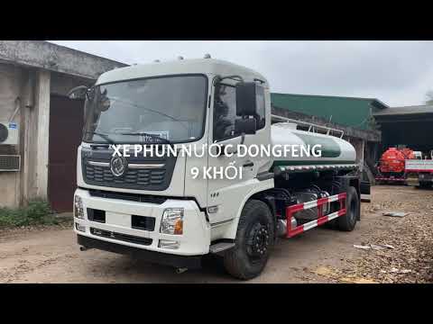 XE XI TÉC PHUN NƯỚC RỬA ĐƯỜNG TƯỚI CÂY DONGFENG 9 KHỐI M3