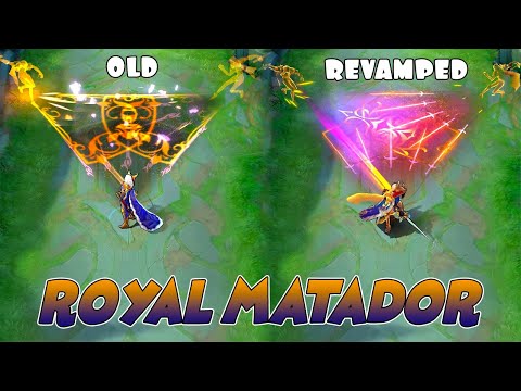 Lancelot Royal Matador Revamped VS OLD Skill Effects MLBB