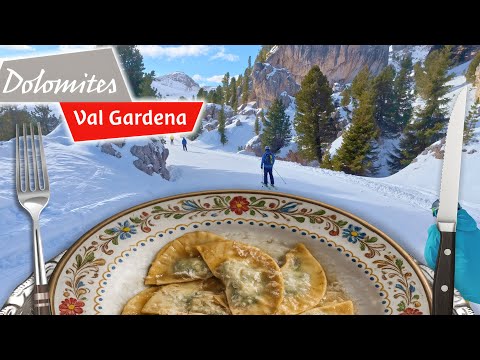 Skiing ⛷️ Val Gardena On a Silver Plate - a Dolomites best: An honest guide & review ❄️#ski #winter