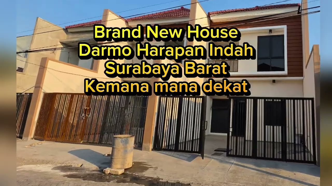 Brand New House - Darmo Harapan Indah Surabaya Barat