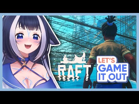 Shylily Reacts to: Let's Game it Out - I Built a Raft That Defies Reality and Ignores Physics - Raft