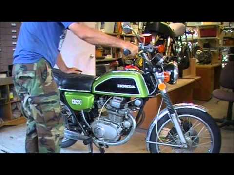 1973 Honda CB200 Up and running